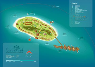 Dreamland The Unique Sea & Lake Resort Spa InselplanInselplan