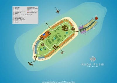 Kudafushi Inselplan