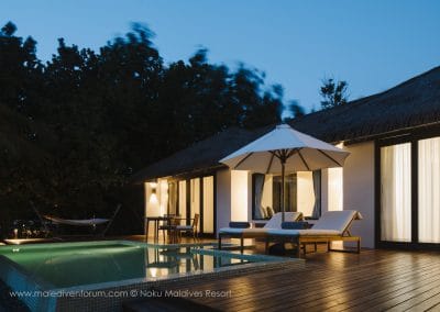 Noku Maldives Beach Pool Villas