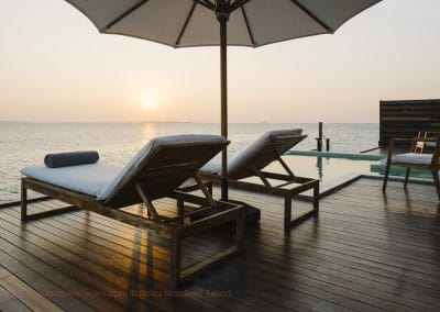 Noku Maldives Water Sunset Pool Villas
