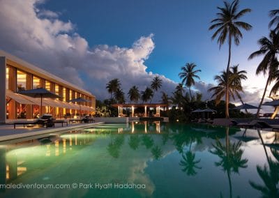 Park Hyatt Maldives Hadahaa Poolside