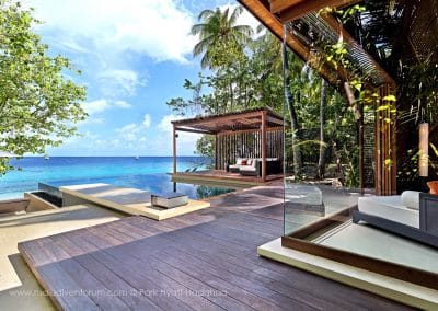 Park Hyatt Maldives Hadahaa Deluxe Park Pool Villa Deck