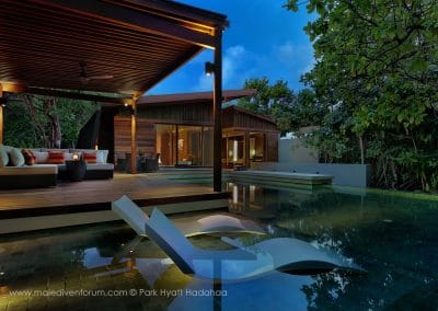 Park Hyatt Maldives Hadahaa Pool Villa Outdoor