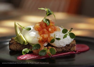 Park Hyatt Maldives Hadahaa Breakfast