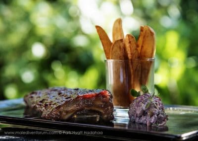 Park Hyatt Maldives Hadahaa Ribs