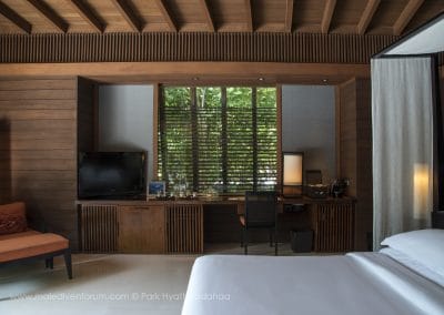 Park Hyatt Maldives Hadahaa Pool Villa Bedroom