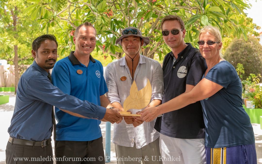 Integration der Noonu Atoll Schule auf Manadhoo in das Coral Project auf Noku