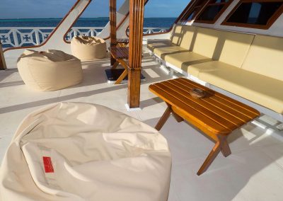 MV Eco Blue unteres Deck
